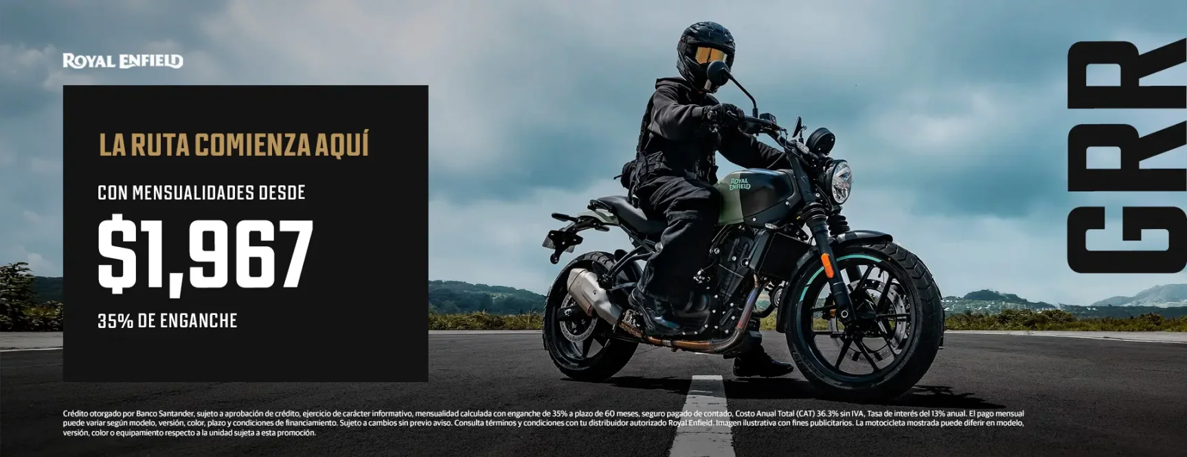 Royal Enfield GRR 450 edición México